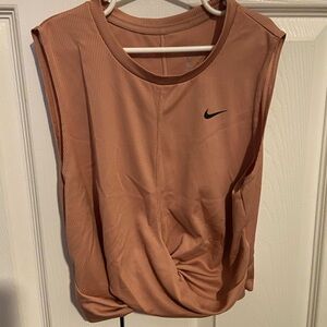 Nike Women's Sleeveless Top - Coral Pink